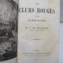 LES CLUBS ROUGES PENDANT LE SIÈGE DE PARIS
