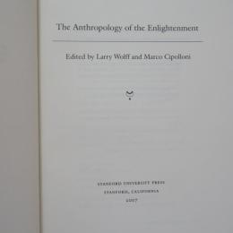 The Anthropology of the Enlightenment