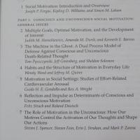 Social Motivation: Conscious and Unconscious Processes