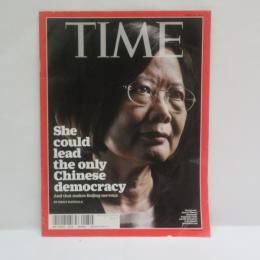 『TIME』　　2015年6月29日号　She could lead the only Chinese 　蔡英文democracy