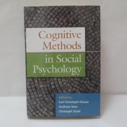 Cognitive Methods in Social Psychology