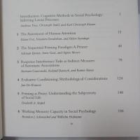Cognitive Methods in Social Psychology