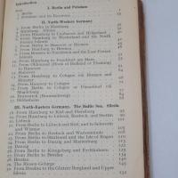 Germany A Handbook for Railway Travellers and Motorists.　(Baedeker's Germany）