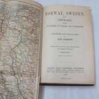 Norway, Sweden, and Denmark　（Karl Baedeker）　ノルウェー、スウェーデン、デンマーク　カール・ベーデカー社