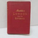 London and Its Environs　（Karl Baedeker)　　ロンドンとその周辺