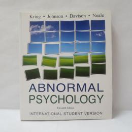Abnormal Psychology (International Student Version)　第11版