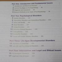 Abnormal Psychology (International Student Version)　第11版