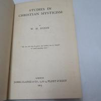 Studies in Christian Mysticism　