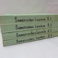 ŠUMERISCHES LEXIKON　Set of 4.