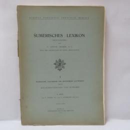 Sumerisches Lexikon herausgegeben von P. Anton Deimel S.I.