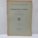 SCRIPTA PONTIFICII INSTITUTI BIBLICI
ŠUMERISCHES LEXIKON
HERAUSGEGEBEN
VON
Ρ. ΑΝΤΟN DEIMEL S. I.
PROPER ASSYEMLOGIE AN PAPUT
IV TEIL
Band 1 Pantheon Babylonicum.