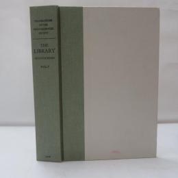 THE LIBRARY　The Transactions of the Bibliographical Society　Seventh Series
Volume 7