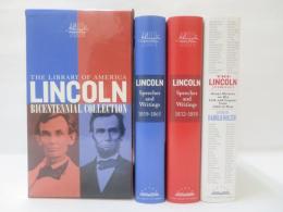 LINCOLN BICENTENNIAL COLLECTION. 3-volume box set Library Of America Holzer