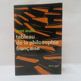 Tableau de la philosophie fran