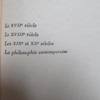 Tableau de la philosophie fran