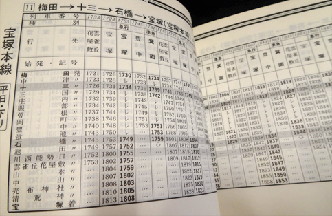 表 阪急 電車 時刻