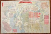 改良大阪明細全図付堺奈良神戸兵庫市中全図／鳥井庄之助／明治20年-