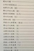 山西古建築木結構模型