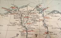 Turkey, Syria  Iraq　and Transcaucasia　Philips Authentic Imperial Maps for Tourists and Travellers  (トルコ、シリア、イラク（メソポタミア）と南コーカサス)【戦前地図】