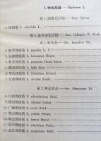 中国植物志　第三十六巻

