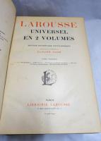 Larousse Universel En 2 Volumes 1922