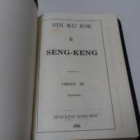 Sin kū iok ê sèng-keng : tsoân su　　台湾語聖書