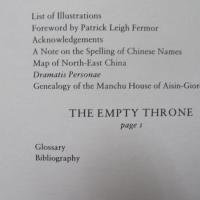 The Empty Throne: Quest for an Imperial Heir in the People's Republic of China