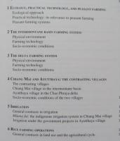 Ecology and Practical Technology. Peasant Farming Systems in Thailand 