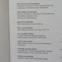 Nationalism and Ethnicity in Southeast Asia: Proceedings of the Conference "Nationalism and Ethnicity in Southeast Asia" at Humboldt University, Berlin, October 1993