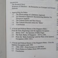 Reconstructing Identities, A social history of the Babas in Singapore