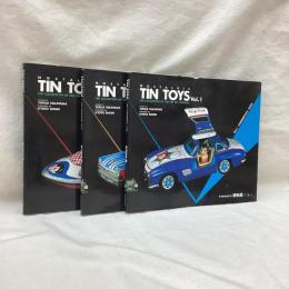 NOSTALGIC TIN TOYS　ブリキのおもちゃ博物館　全3冊