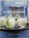 VOGUE ENTERTAINING COOKBOOK simply summer