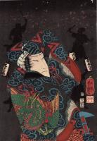 歌川芳艶 「江戸花夜の賑 九」万延一年(1860)【浮世絵】 Last 1