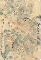歌川国芳 浮世絵木版画「通俗水滸伝豪傑百八人之壹人 混世魔王樊瑞」江戸期 武者絵 Utagawa Kuniyoshi（歌川国芳） 歌川国芳「通俗水滸伝豪傑百八人