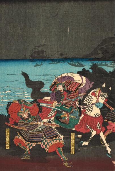 正月 歌川芳梅 浮世絵 木版画 - メルカリ