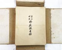 東山艸堂 佛教徴古録
