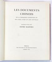 Les Documents Chinois: De la Troisième Expédition de Sir Aurel Stein en Asie Centrale. （オーレル・スタイン第3次中央アジア探検発見中国古文書集）