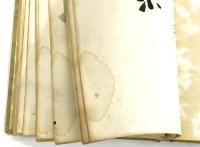 浦久保義信 肉筆画文集「胡坐」（内題：「涼々求」）