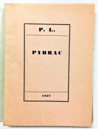 Pybrac（ピエール・ルイス詩集 藤田嗣治 銅版画扉絵1図）