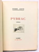 Pybrac（ピエール・ルイス詩集 藤田嗣治 銅版画扉絵1図）