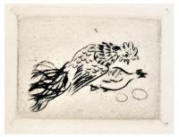 Pybrac（ピエール・ルイス詩集 藤田嗣治 銅版画扉絵1図）