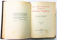 The Life, Letters & Work of Frederic Leighton Ⅰ・Ⅱ 揃2巻 （英文・フレデリック・レイトン評伝・作品集）