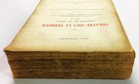  （鈴木昭一郎旧蔵書） Le Théatre sous la Terreur. (Théatre de la peur) 1793-1794.