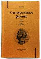 Stendhal- Correspondance générale 全6巻揃 （仏文「スタンダール書簡集」）