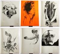 Ars Anatomica: A Medical Fantasia, Thirteen Drawings. （レオナルド・バスキン 署名入 大判画集）