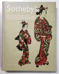 Sothebｙ's: Important Japanese Prints, Illustrated Books & Paintings from The Adolphe Stoclet Collection.（サザビーズ 浮世絵オークションカタログ）