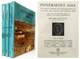 Innermost Asia: Detailed Report of Explorations in Central Asia, Kan-Su, and Eastern Iran. （2・3・4巻 不揃3冊）