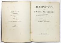 Il Convivo di Dante Alighieri: Riprodotto in Fototipia Del Codice Barberiniano Latino 4086（バチカン図書館 バルベリニアーノ写本 ダンテ『饗宴』影印本）