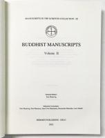 Buddhist Manuscripts, Vol. II [Manuscripts in the Schøyen Collection III]