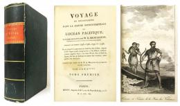 Voyage de Découvertes dans La Partie Septentrionale de L'Ocean Pacifique. （『ブロートン北太平洋航海記』仏語版・初版 全2巻合本）